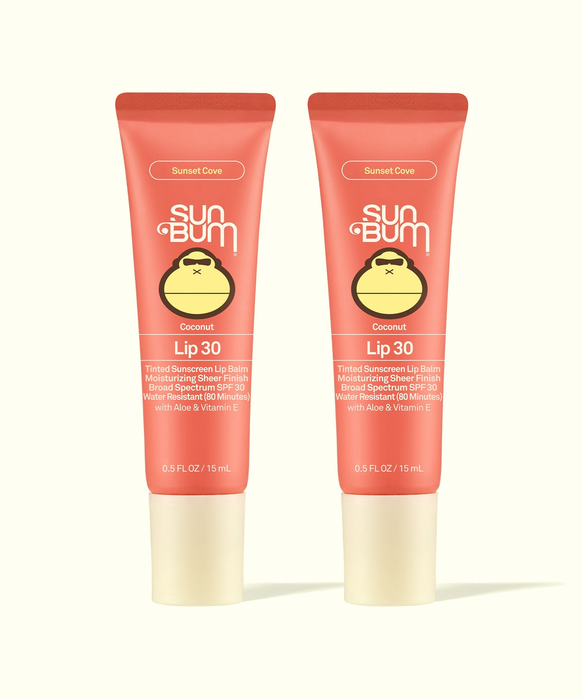 Lip 30 Duo: Sunset Cove + Sunset Cove - Sunset Cove + Sunset Cove, 0.5 FL OZ